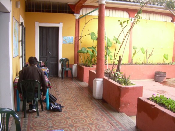 My Spanish school in Quetzaltenango.
