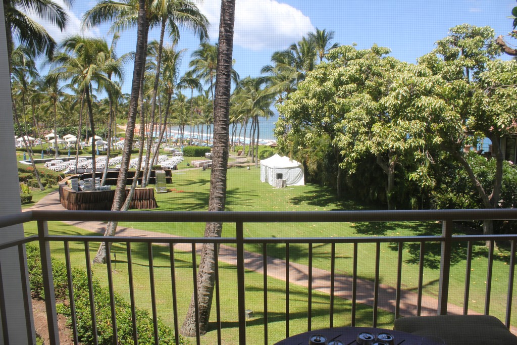 Grand Wailea hotel. Maui. View from balcony.