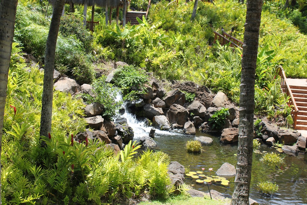 Grand Wailea hotel. Maui. Gardens.
