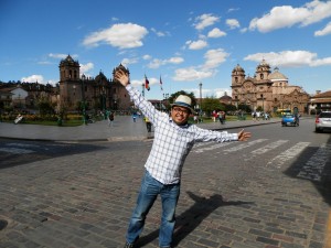 Ivan in Cuzco, Peru.