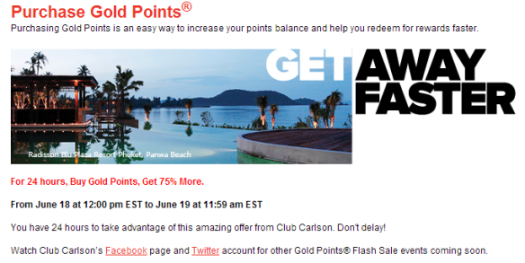 Purchase Gold Points