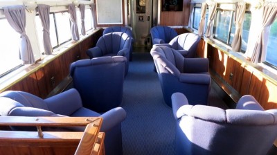Amtrak Coast Starlight & Empire Builder Train Review - Parlour Car.