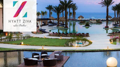 The Hyatt Ziva all inclusive property in Los Cabos.