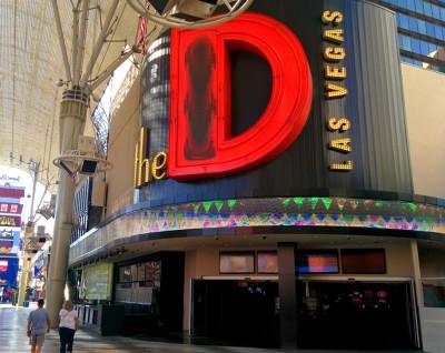 The entrance to the D from the Fremont Street Experience.