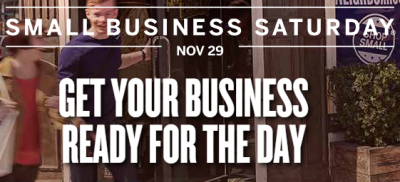 Amex Small Business Saturday returns on November 29.