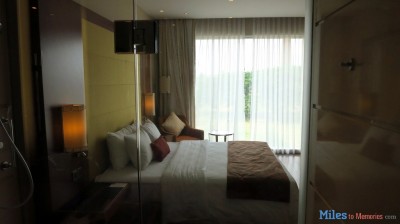 Courtyard by Marriott Kochi Airport-  A view of the room from the bathroom.