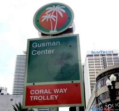 The Miami Trolley provides public transport to the port of miami.