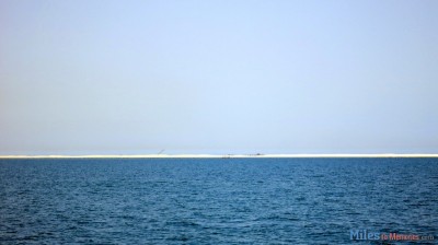 The World Islands from the Dubai Ferry.