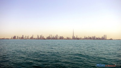 Dubai skyline from the Dubai Ferry.