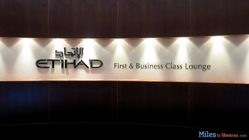 Etihad Diamond First Class Lounge.