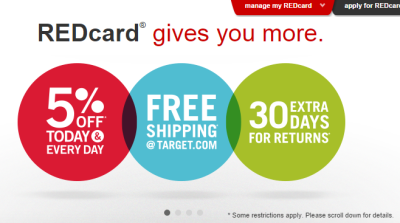 American Express Target REDcard vs Target Debit Card.