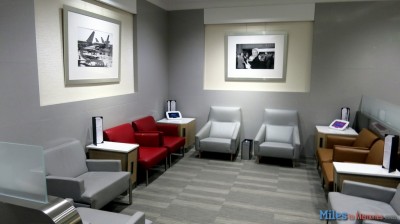 Admiral's Club LAX Remote Terminal seating.