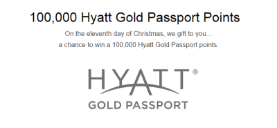 Hyatt Gold Passport Giveaway