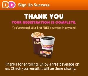 Dunkin Donuts Great Deal