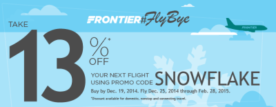 frontier airlines holiday sale