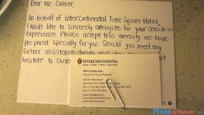 Intercontinental Times Square Review