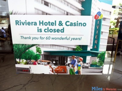 riviera hotel and casino closing photos