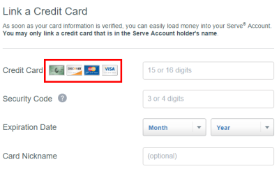 softcard serve credit card loads