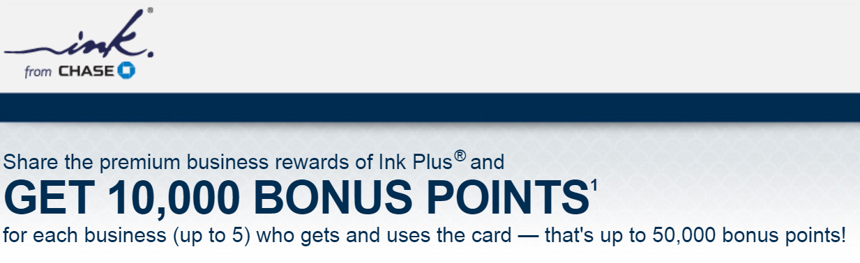 chase ink plus 10k referral