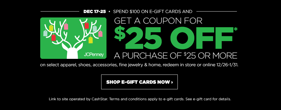 jcpenney amex offer gift cards