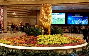 MGM Grand Lobby.