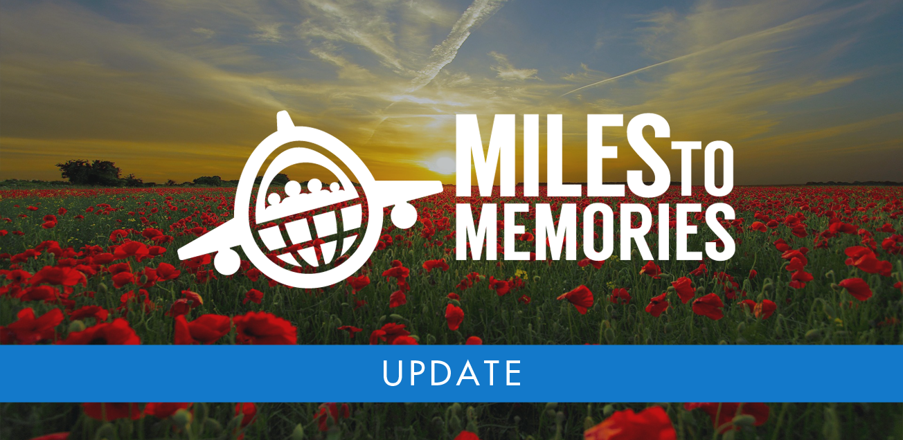 miles to memories update