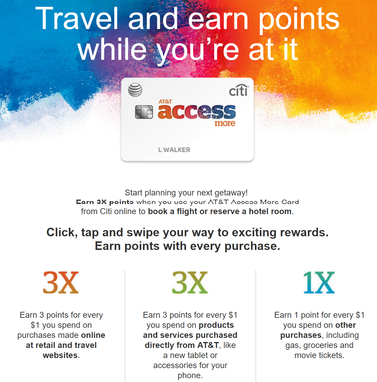 Citi AT&T Access More Travel Category Bonus