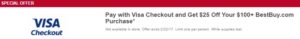 Visa Checkout Discount