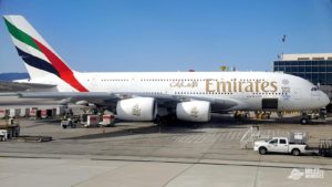 Emirates Airplane Stock