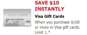 Visa Gift Card Deal