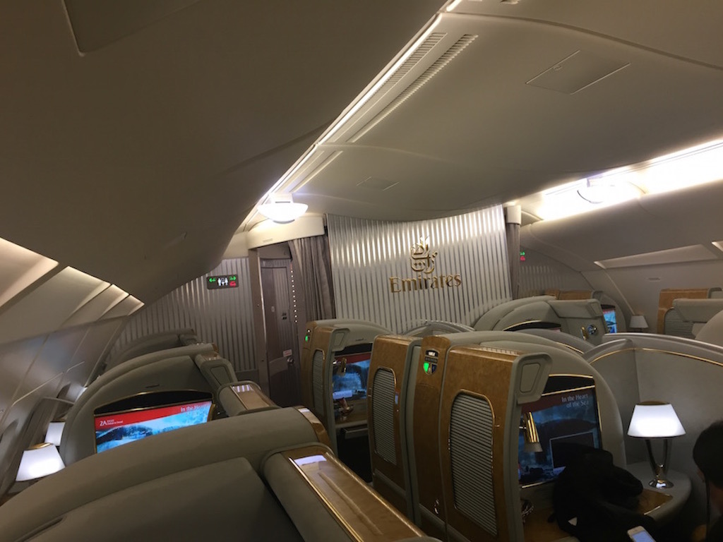 Emirates First Class Review A380-800