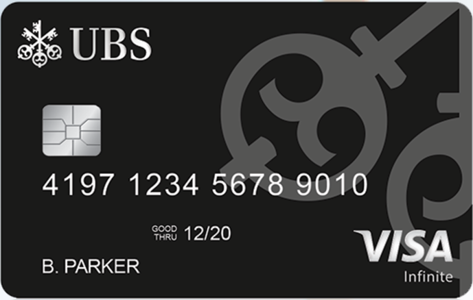 UBS Visa Infinite card