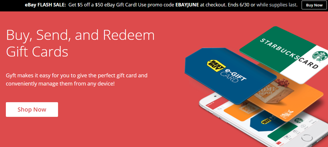 ebay gift card discount