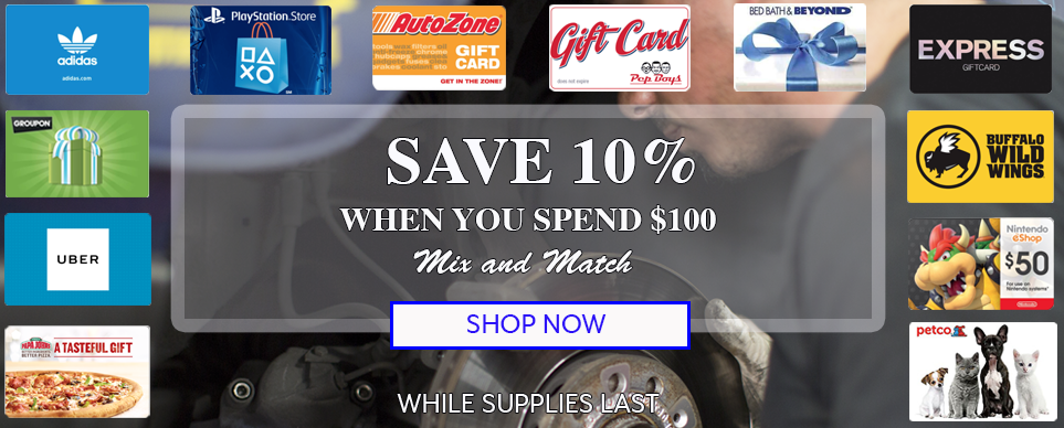 discounted gift cards