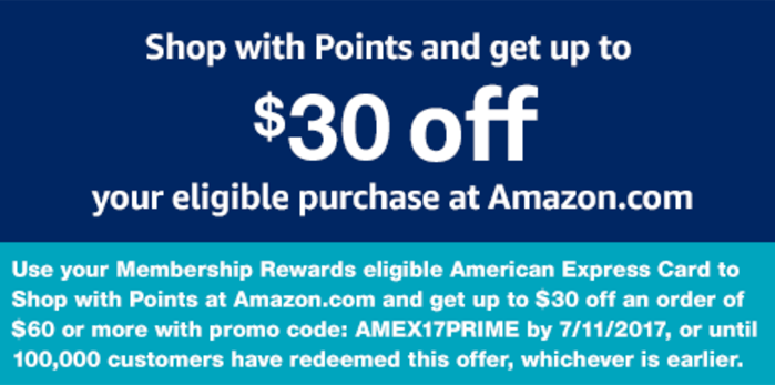 amazon shop with points offer