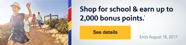 Southwest Airlines Rapid Rewards Shopping bonus