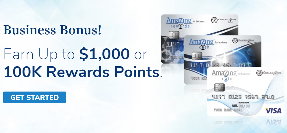 AmaZing Business Visa Credit Card 1K bonus