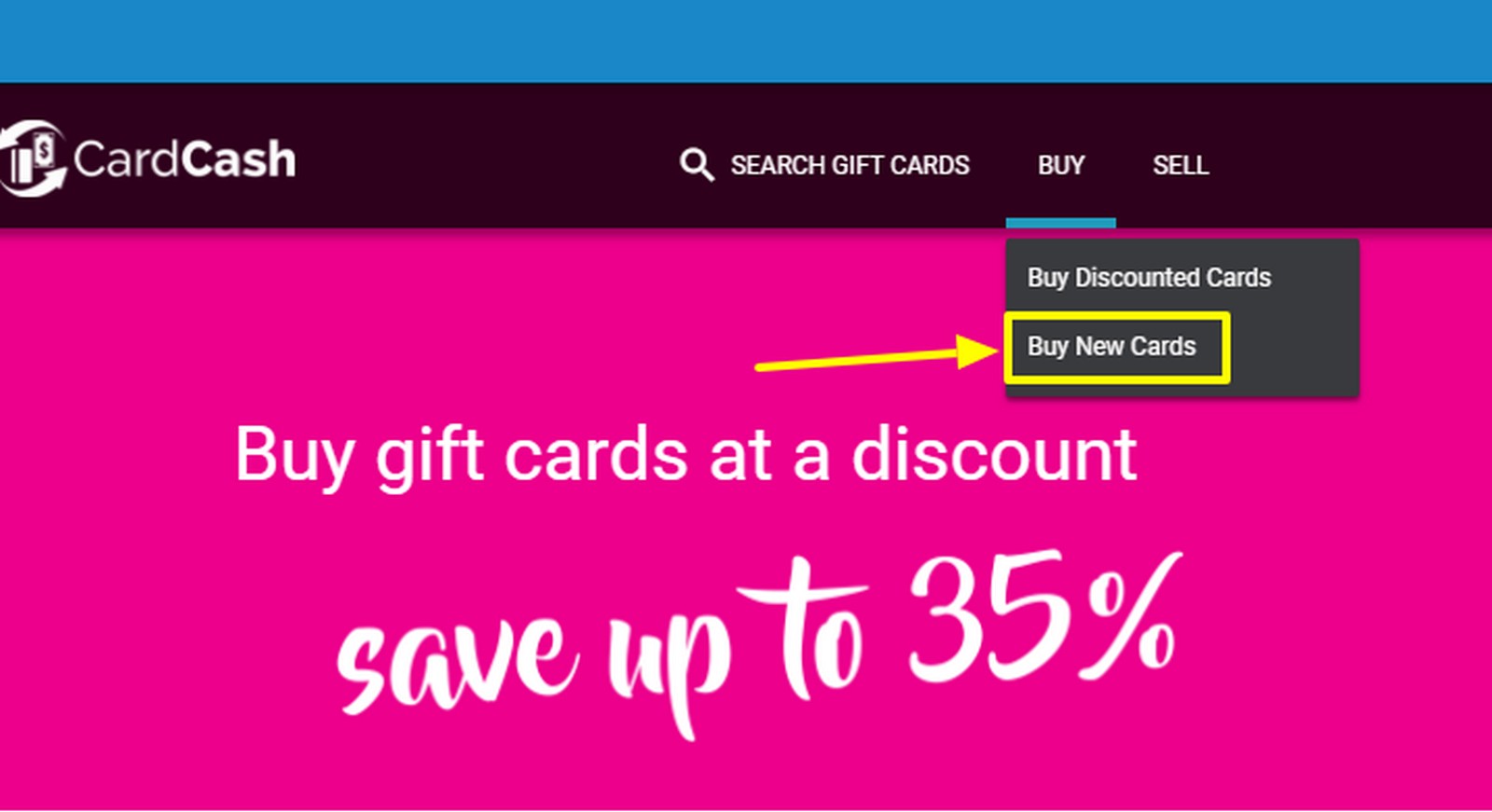 CardCash Now Sells New Gift Cards