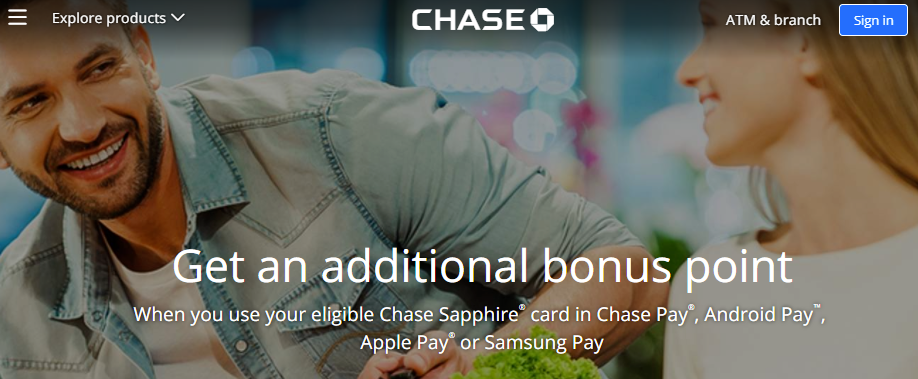 chase sapphire digital wallet