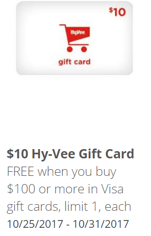 Visa Gift Cards at Hy-Vee