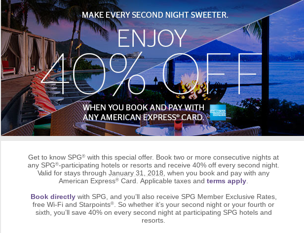 Stack SPG Offers for Big Savings, Qualifying Nights and Valuable Points