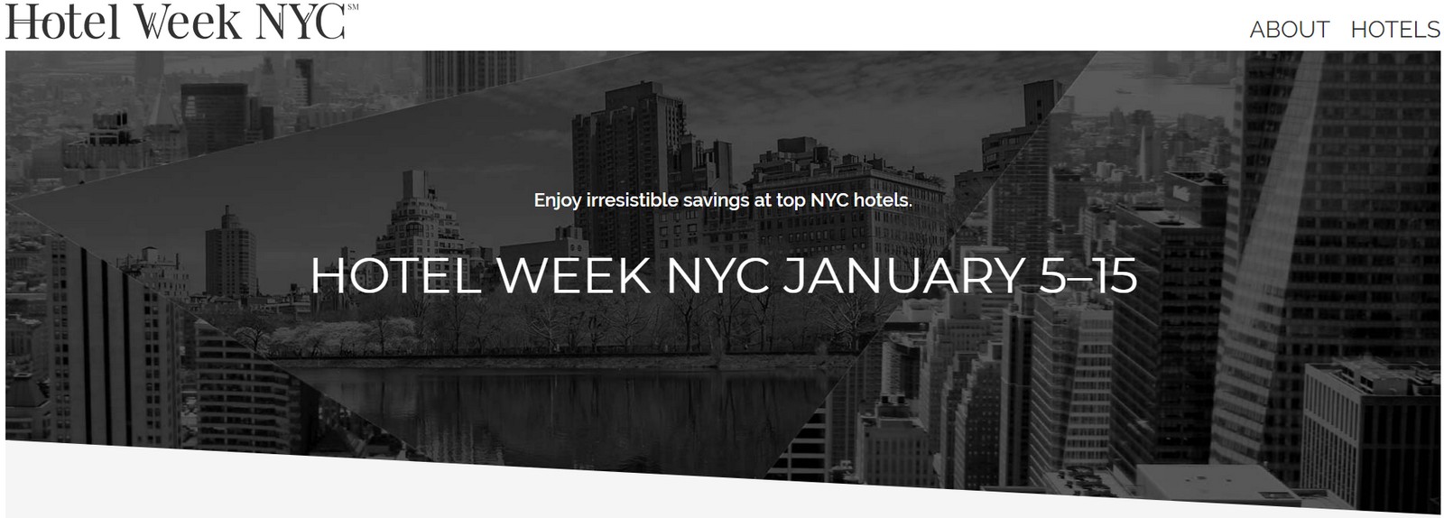 New York City Hotel Week Offers Discounted Rooms