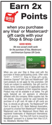 stop&shop gift card deal
