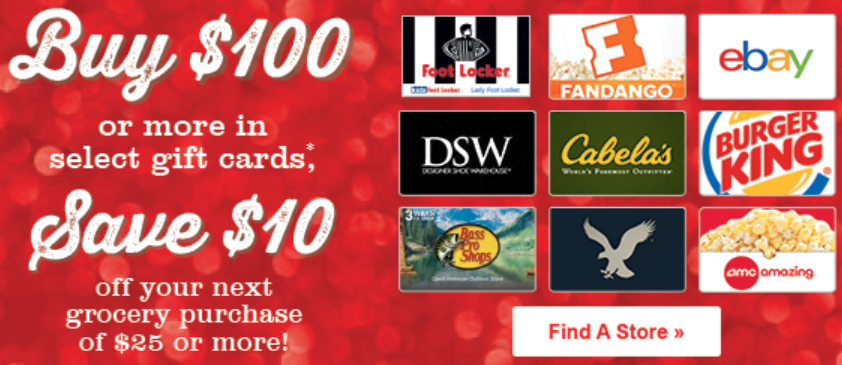 Safeway Gift Card Offers