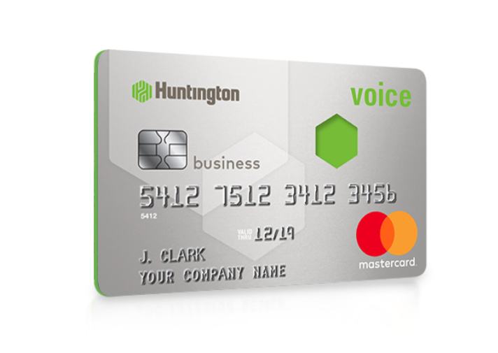 Huntington Bank Voice Business Card