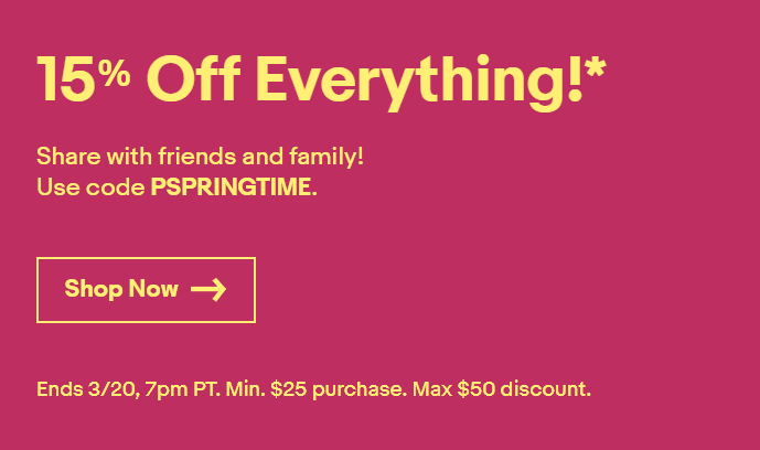 ebay 15% off coupon
