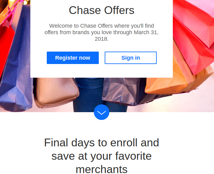 Chase Appears to Be Ending the Chase Offers Program