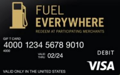 Experimenting With Fuel Everywhere Visa Gift Cards