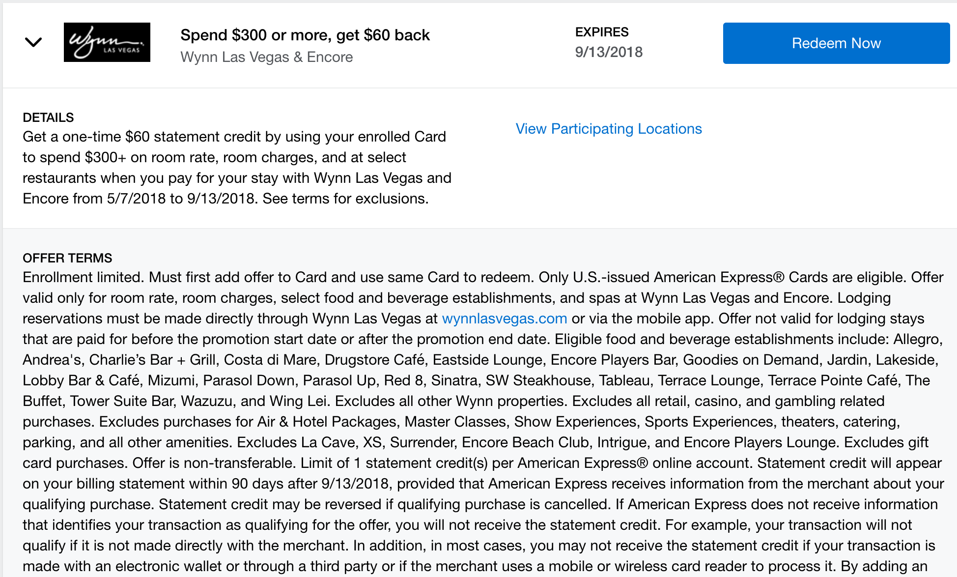 Wynn Hotel Las Vegas: Stack Promotions Big Savings and Benefits