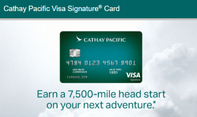 Cathay Pacific 7500 miles